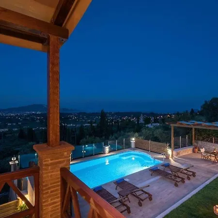 Superior Zante Clairy 3 Bedroom Private Pool Mouzaki فيلة Mouzákion